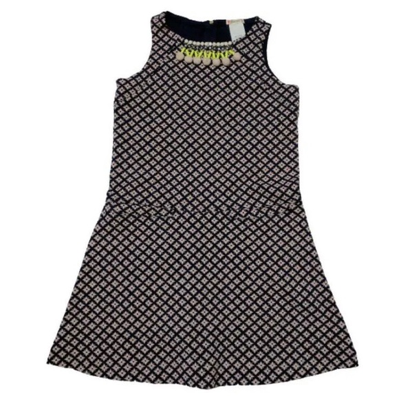 Crewcuts Beaded Pom Pom Dress. - Picture 1 of 9